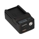PATONA 4 in 1 Ladegerät für Casio CANP-90 Exilim EXH10 EX-H10